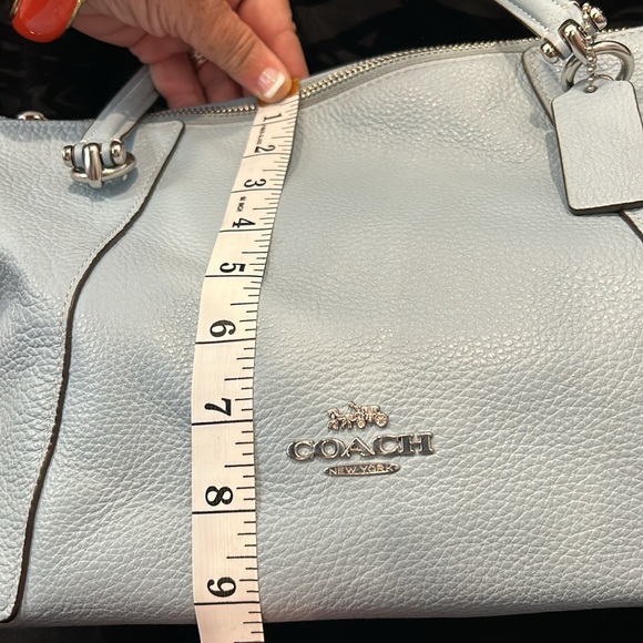 Stunning light blue Coach bag. - Picture 7 of 10